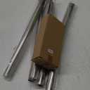 Silver Curved Shower Curtain Rod 42-78 In Adjustable Bowed Shower Rods Rounded Shower Curtain Rod Bathroom, Bathtub, Stall Rust proof, Premium Stainless Steel Need To Drill Silver