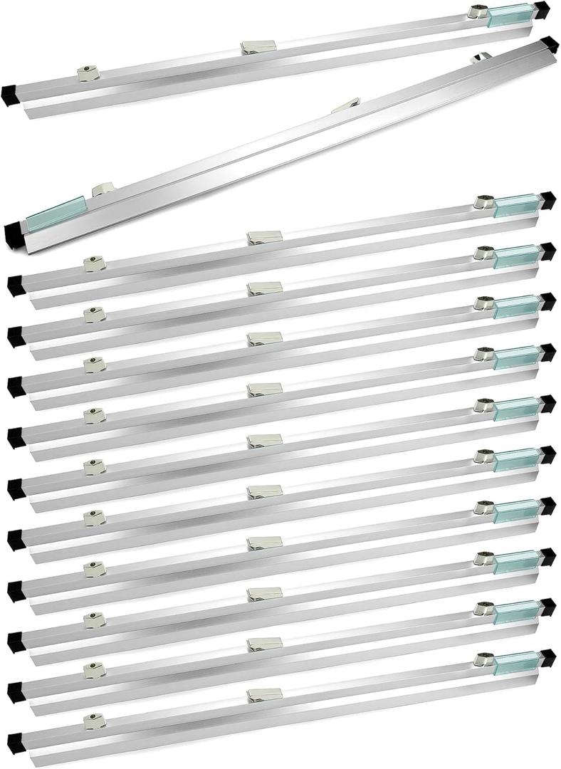 QWORK Blueprint File Hanging Clamps, 12 Pack 30" Blueprint Binding Strips, Large Document Storage and Organization, Architectural Drawing Storage Tool for Poster, Plans & Drawings QWORK Blueprint File Hanging Clamps, 12 Pack 30" Blueprint Binding Strips, Large Document Storage and Organization, Architectural Drawing Storage Tool for Poster, Plans & Drawings