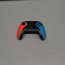 Wireless Switch Controller for Switch/Lite/OLED Controller, Switch Controller with a Mouse Touch Feeling on Back Buttons, Extra Switch Pro Controller with Wake-up,Programmable, Turbo Function (Red+Blue)