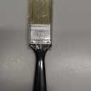 3 inch Flat Paint Brushes,Professional Paint Tools with Treated Plastic Handle for DIY Paint,Furniture,Fences,Deck,and Wall Trim (Black 6 Pack)