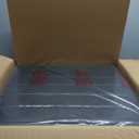 Get Set Style Vanity Stool Chair,Modern Boucle Ottoman Foot Stool with Wooden Legs Sofa Bench Footstool Extra Seat for Vanity,Makeup Room,Living Room,Entryway,Office (Fully Assembled) (Black)