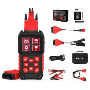 Motorcycle Diagnostic Tool,M4 Motorcycle Diagnostic, Test & Measurement Tools,Multi-System Code Readers & Scan Tools Compatible for Ducati-3P/4P,Generation IV-6P Special with Oil Service Reset,etc.