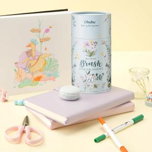 Ohuhu 60 Coloring Markers & Marker Pads