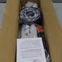 KAISITE Modern Chandelier Sputnik Ceiling Light Fixture Black Chandelier for Bedroom Living Room 8-Light Height Adjustable Dining Room Farmhouse Chandelier Over Table Ceiling Hanging Kitchen Lighting