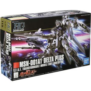 Bandai Hobby - #115 MSN-001A1 Delta Plus, Bandai HGUC 1/144 Scale Model Kit