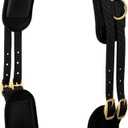 Weaver Leather Neoprene Surcingle Black,Lime