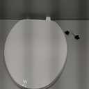 Bemis 170 Durable Plastic Toilet Seat, Elongated, White