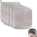 Jefuzh 2025 New Multipurpose Wire Dishwashing Rags for Wet and Dry，Multipurpose Wire Dishwashing Rags,Wire Dishcloth for Home Kitchen Dishes, Sinks Pack of 5  (5 Pcs each pack )