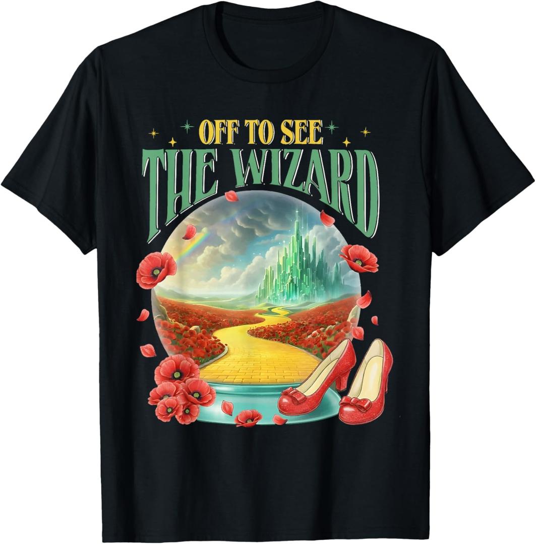 Vintage Off to See The Wizard T-Shirt, Large