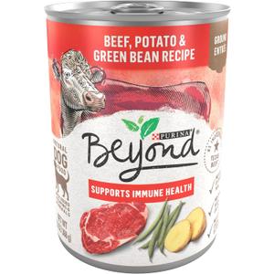 Purina Beyond Beef, Potato, and Green Bean Grain Free Wet Dog Food Natural Pate with Added Vitamins and Minerals - (Pack of 12) 13 oz. Cans, Best By: NOV 2026