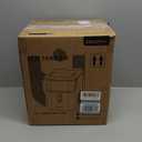 EUHOMY Nugget Ice Makers for Countertop with Ice Scoop & Basket, Self-Cleaning Sonic Pebble/Pellet Ice Maker Machine with 35lbs/24H Soft Ice for Home/Kitchen/Office, Stainless Steel, Silver