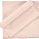 Linen Blend Napkins, 18 x 18 Inch Cloth Dinner Napkins with Premium Mitered Corners for Everyday Use, Family Dinner, Wedding, Cocktail and Kitchen