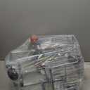 Melissa & Doug Toy Shopping Cart, Grocery Store Pretend Play Toys with Sturdy Metal Frame & Working Wheels, Toddler Shopping Cart, Preschool Learning Toys for Girls & Boys 3+