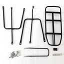 Bicycle Cargo Rack Rear Bike Rack,Bike Luggage Rack fits Most Mountain Bikes and Road Bikes,130 lbs(60KG) Capacity