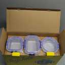 JoyJolt 24pc Borosilicate Glass Storage Containers with Lids | 12 Airtight/Freezer Safe Food Storage Containers for Pantry and Kitchen | Meal Prep Container for Lunch | Glass Tupperware Set