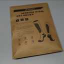 Hylaea Merino Wool Ski Socks, Cold Weather Socks for Snowboarding, Snow, Winter, Thermal Knee-high Warm Socks, Hunting (Large, Blue Grey (2 Pairs))