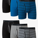 Hanes Men's Underwear Boxer Briefs Pack, Cool & Breathable Cotton Moisture-Wicking Underwear for Men, No Ride Up XL