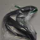 Black Universal Microfiber Leather Covers Breathable Anti-Slip Odorless Steering Wheels Accessories for Men Women, Standard Size