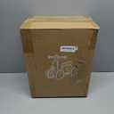 JoyRydz 6V Electric Baby Balance Bike with Bubble Machine,4 in 1 Toddler Balance Bike w/Remote for 1 Year Old Boys Girls Kids Bubble Bike Ride on Toys w/Powered Motor,Music,LED Lights (Blue&Red)