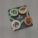 Tommee Tippee BreastLike Pacifier, 06 Months, Symmetrical Design, Natural BreastLike Baglet, BPAFree Binkies, Rose/Green/Cream, Pack of 4