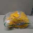 4 Piece Non Slip, Toilet Lid Cover and Contour Mat, Bath Mats Shower Mats Bath Rug Mat for Tub Toilet Bathroom (Yellow)