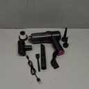 CODN Handheld Car Vacuum Portable Cordless 12000PA, 2 in 1 Handheld Vacuum Cleaner and Air Duster with Multi-Nozzles and LED Light, Mini Hand Held Vacuum Rechargeable for Home, Car, Office, Pet Hair (Black & Rose Red)