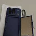 For iPhone 17 Pro Case Wallet With Card Holder (4-5 Cards), Slide Camera Cover, Military Grade Drop Shockproof, Heavy Duty Rugged Women Men Phone Case For iPhone 17 Pro 6.3" 2025, Blue