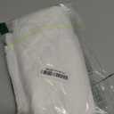 ALYVIA SPRING Waterproof Fabric Shower Curtain Liner with 3 Magnets - Soft Hotel Quality Cloth Shower Liner, Light-Weight & Machine Washable - Standard Size 72x72, White