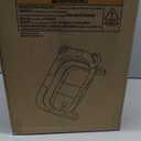 MoreFeel Collapsible Baby Bathtub for Newborn with Thermometer & 1 Hooded Towel & 1 Soft Floating Cushion,Portable Travel Bathtub with Drain Hole, Durable Foldable Baby Tubs for Infants to Toddler (Beige)