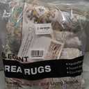 zesthome 8x10 Area Rugs for Living Room, Non-Slip Backing Washable Rugs, Vintage Large Area Rug Stain Resistant Home Decor Rug (Green/Brown,8'x10')