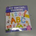 Preschool Learning Activities 60 Reusable Pages, Tracing Letter Number Handwriting Practice Book for Kids, Montessori Autism Educational Fine Motor Toddler Learning Toys for 3 4 5 Year Olds
