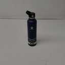 Hydro Flask Stainless Steel Standard Mouth Water Bottle with Flex Cap and Double-Wall Vacuum Insulation (Indigo)