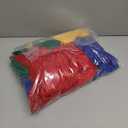 Rainbow Backdrop Curtains 107ft Bright Colorful Backdrop Covers for Unicorn Party Baby Shower Photo Booth Birthday Stage Home Events Decor 5 Panels (Rinbow)