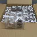 50 Pcs Bear Baby Shower Candle Favors for Guest Bear Party Favors Baby Shower Candles Bulk for Gifts Party Decorations (Light Brown,Dark Brown,Blue)
