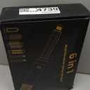 6 in 1 Hair Dryer Brush, Blow Dryer Brushes Ionic Hair Dryer, Oval Hot Air Brush, Hair Curler Straightener Magic Styler Autowrap Air Styler (White Gold)