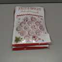 2 x 12 Pcs Christmas Embroidery Kit,Hand Embroidered Christmas Ornament Kit,Cross Stitch Kits - DIY Embroidery Kit for Adults Beginners with Easy Instructions(Green)