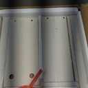 White Farmhouse Nightstand with Drawer, Small Wooden Bedside Table, White End Table, Bedroom Side Table with Storage, Rustic Wood Night Stand LET512WR