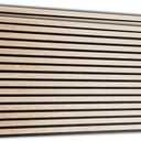 Wood Wall Panels Acoustic Wall Panels Decorative 2 Pack Wood Slat Wall Panels 3D Soundproof Wall Panels Decor