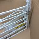 Regalo Safety 29"-49" Extra Wide Baby Gate, Bottom of Stairs & Doorways