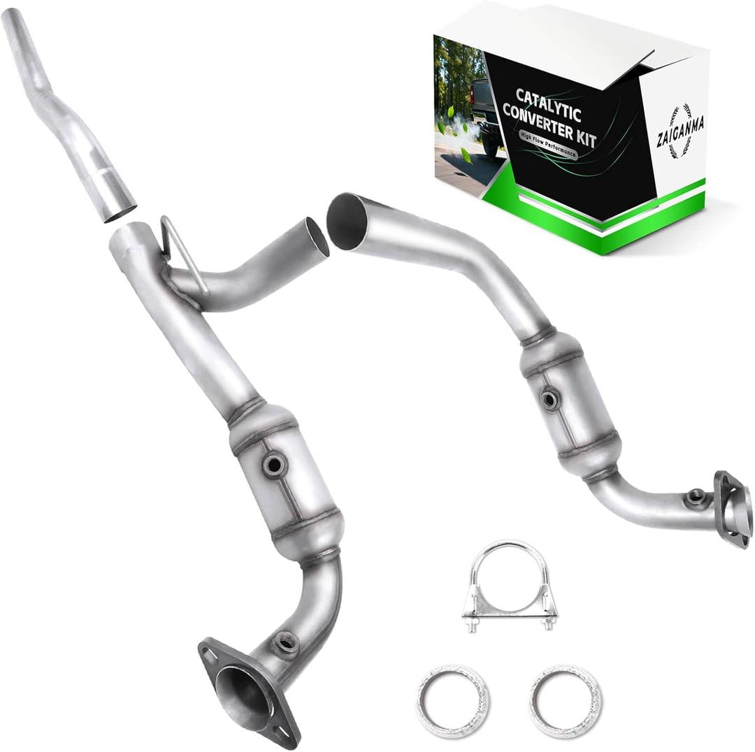 Rear Catalytic Converter Compatible with 2008 2009 2010 2011 2012 Jeep Liberty V6 3.7L,2008-2011 Dodge Nitro V6 3.7L,Replace No.50564, 645830, Direct-fit(EPA Compliant)
