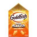 Goldfish Flavor Blasted Xtra Cheddar Cheese Crackers, 27.3 Oz Carton, BBD: 04/20/26