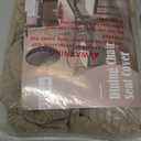 Genina Waterproof Seat Covers for Dining Room Chairs Covers Dining Chair seat Covers Kitchen Chair Covers slipcovers (Khaki, 4 Pcs)