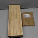 AMADA HOMEFURNISHING Floating Shelves for Wall - Wood Wall Shelves for Room Set of 6 - Wall Shelf for Bathroom, Bedroom Storage, Living Room and Kitchen Wall Decor