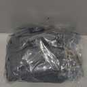 Phantoscope Pack of 2 Farmhouse Throw Pillow Covers Button Vintage Linen Decorative Pillow Cases for Couch Bed and Chair Gray 18 x 18 inches 45 x 45 cm