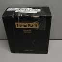 TrendPlain 16 Oz/470 Ml Glass Olive Oil Sprayer For Cooking 2 In 1 Olive Oil Dispenser Bottle For Kitchen Gadgets And Air Fryer Accessories, Salad, BBQ - Black & Ash