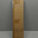 100% Privacy L-Shaped Blades Mini Blinds for Indoor Windows 1" Vinyl Cordless Window Blinds for Home, 21" W  72" H - White