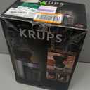 KRUPS Flat Burr Coffee Grinder Electric, 18 Adjustable Grind Settings, 2-20 Cups per Grind, Single Touch, Coffee Bean and Spice Grinder, Stainless Steel, Black