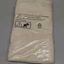 NPBAG 5 | 15 | 25 | 50 Pack 15'' X 16'' Natural Cotton Tote Bags, Lightweight Blank Bulk Cloth bags with 1pc of PTFE Teflon Sheet (15-Pack) (Medium)