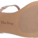 The Drop Women's Avery Square Toe Two Strap High Heeled Sandal (5, Natural)