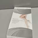 Medical Compression Thigh High Anti Embolism Stockings 15-20mmHg, for Edema, Varicose Veins, Swelling with Inspection Hole, Women & Men (Medium, White)